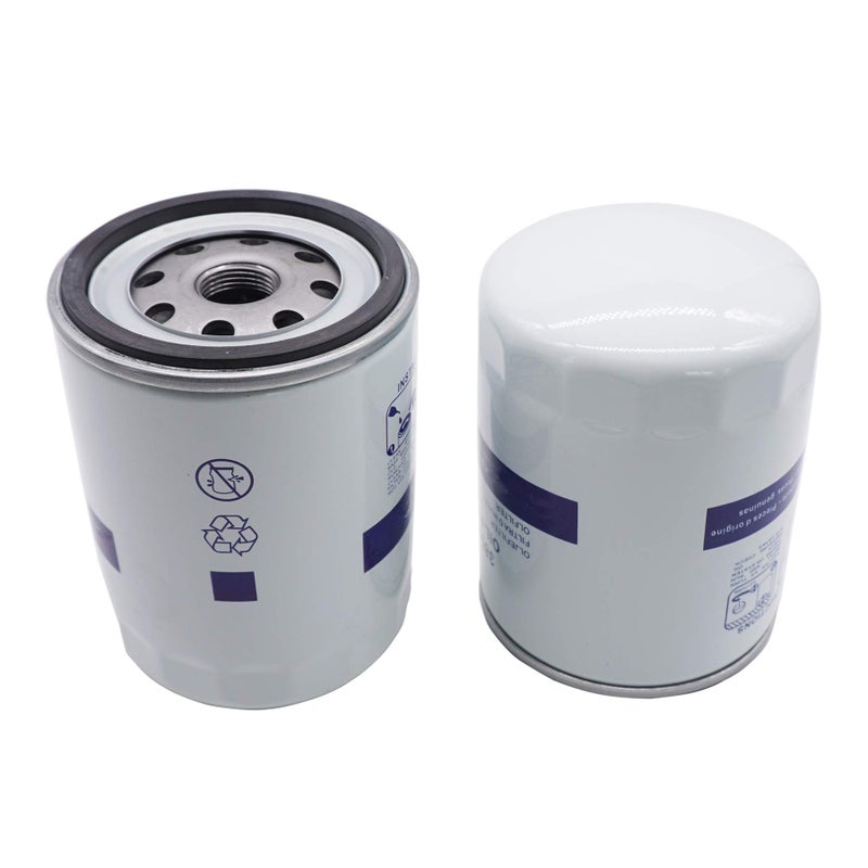 BOLEWIN 2 pcs Marine Oil Filter 3850559 Replacement for Volvo Penta 4.3L 5.0L 5.7L 7.4L - Image 1